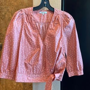 Madewell Star Wrap Top XS